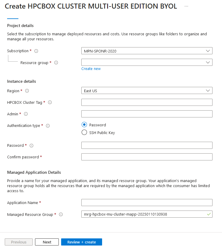 Azure Portal step 2